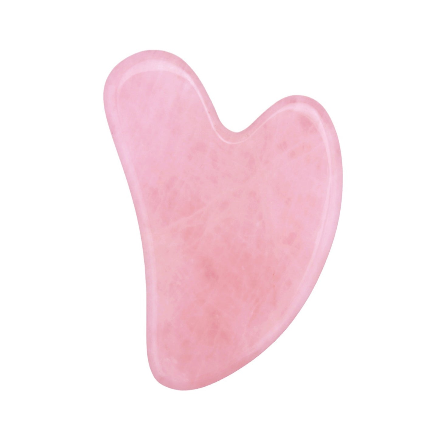 Spot factory wholesale natural rose quartz jade scraping board multi-material jade scraping sheet face eye massager