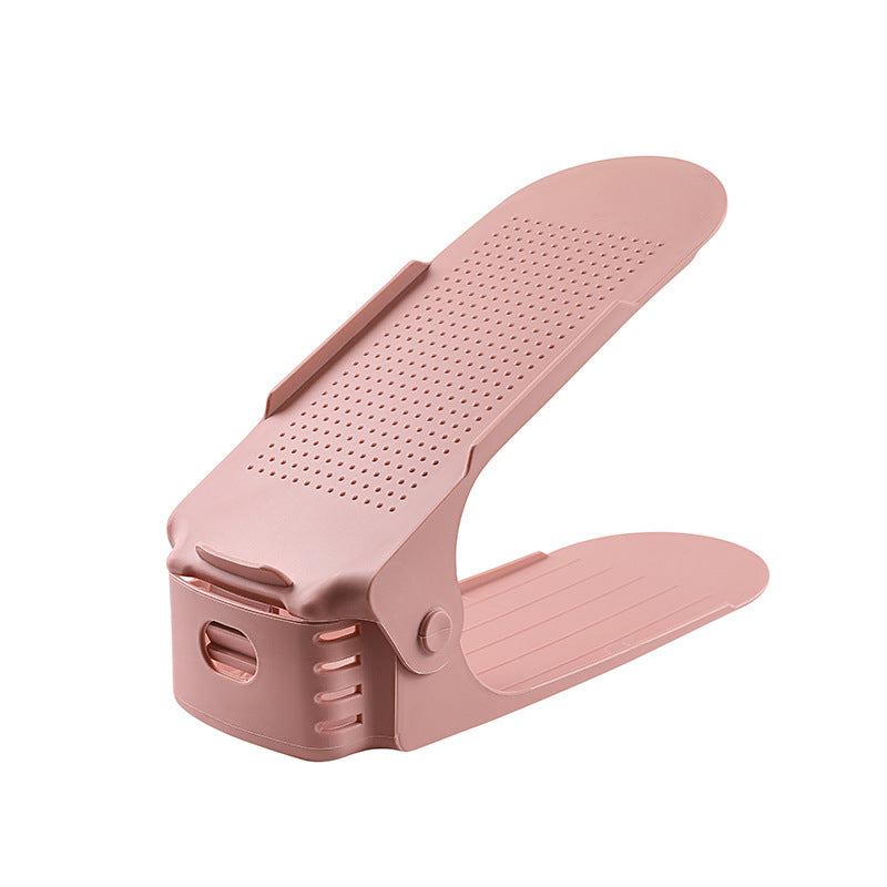 Adjustable Shoe Rack Pink
